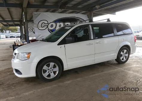 2013 Dodge Grand Caravan Se z USA, uszkodzony, nr VIN 2C4RDGBG8DR585498